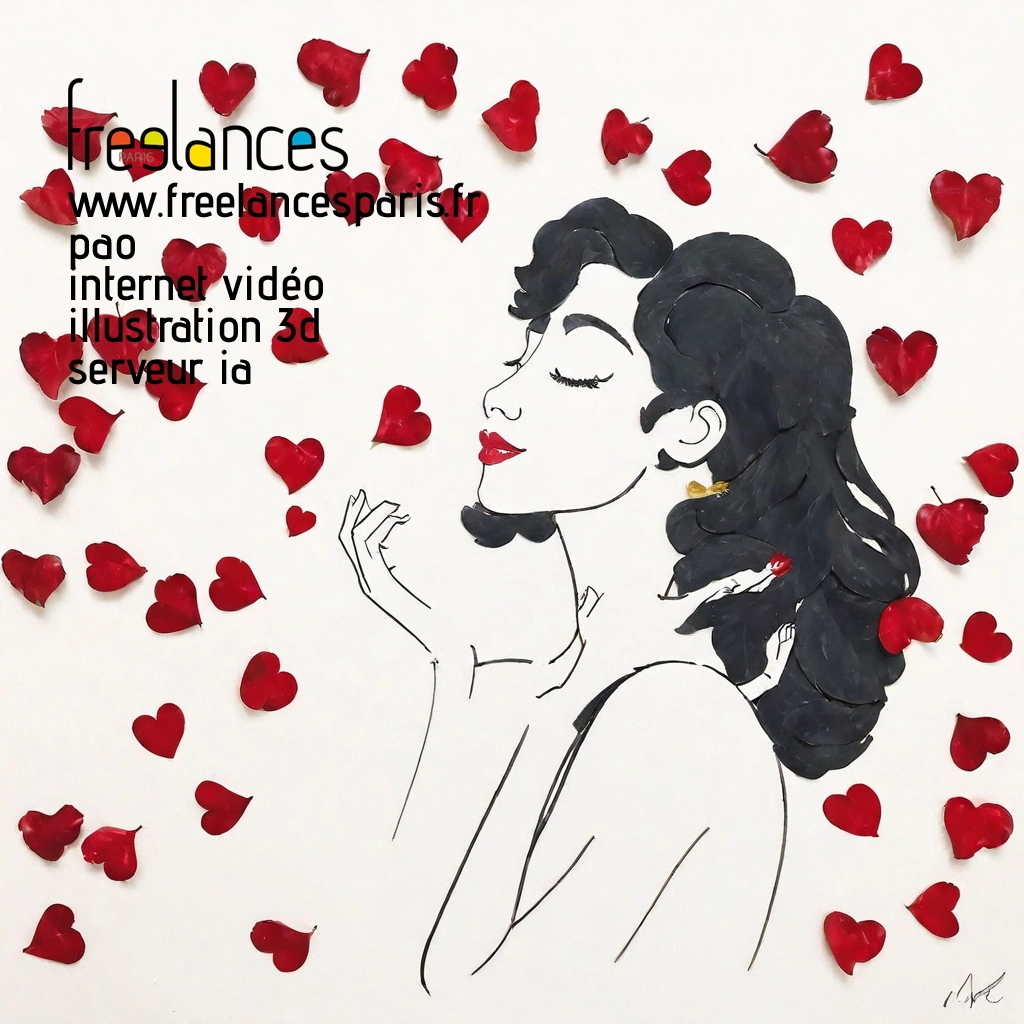 Pao mise en page internet vidéo illustration 3d serveur IA générative AI freelance paris studio de création magazines yrm8qh60